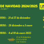 PERMISO DE NAVIDAD 2024/2025 – TURNOS