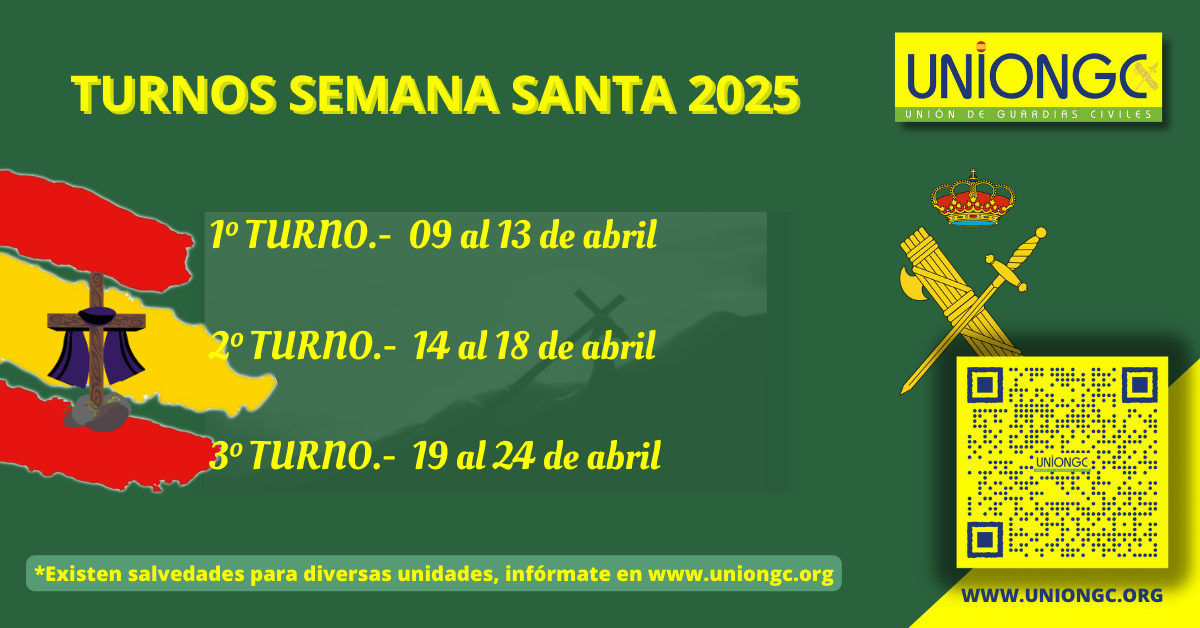 PERMISO DE SEMANA SANTA 2025